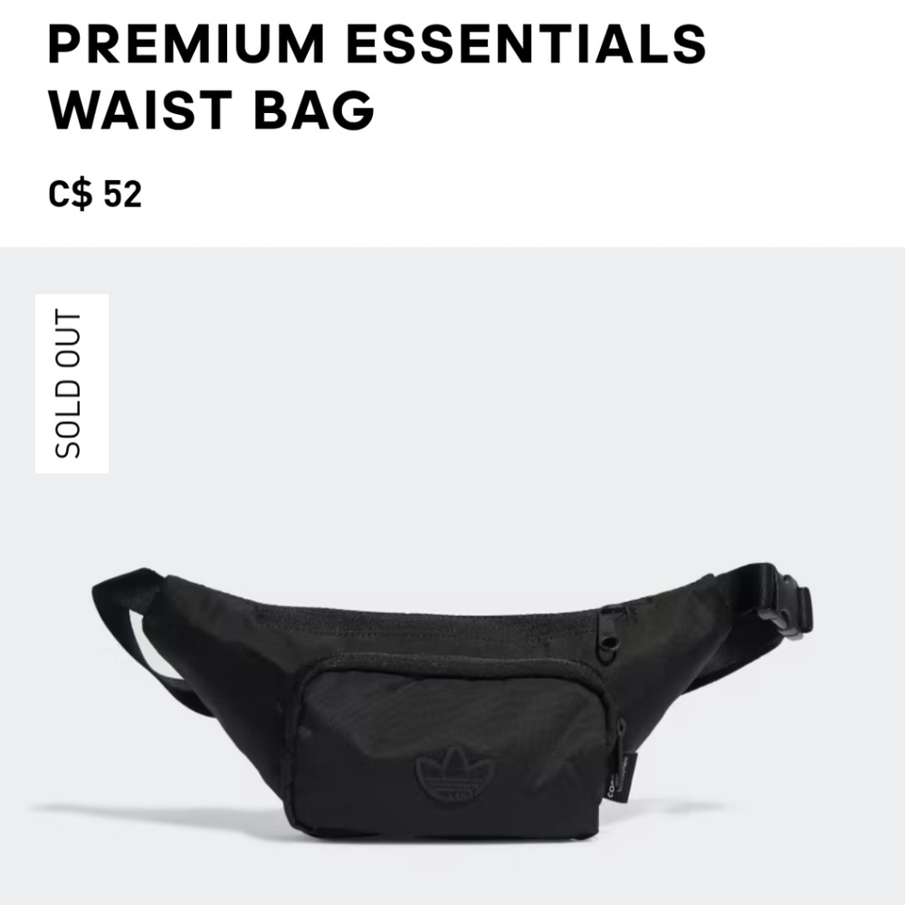 Adidas belt bag